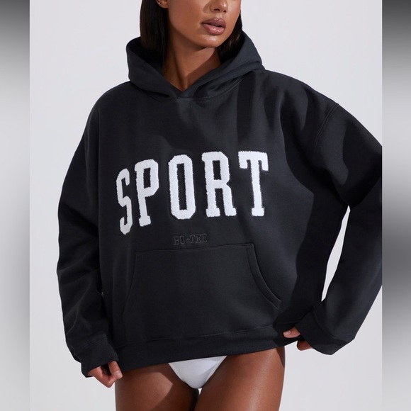Bo + Tee Tops - bo&tee sporty hoodie